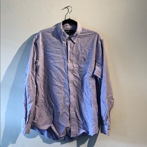 Polo Ralph Lauren Dress Shirt, XL, Pastel Purple